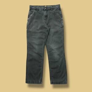 Thrashed Carhartt Pants Grunge Carpenter Work Pants y2k Gray 29x27